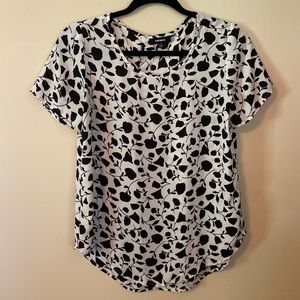 Printed High Low Top